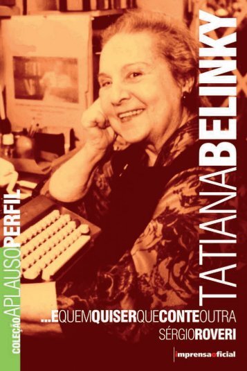 Tatiana Belinky - Livraria Imprensa Oficial