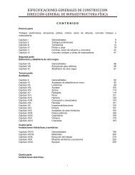 especificaciones generales de construcción de la DGDIF - Instituto ...