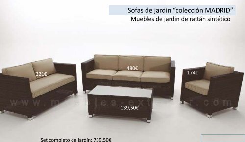 CATALOGO .pdf - Muebles de Jardín