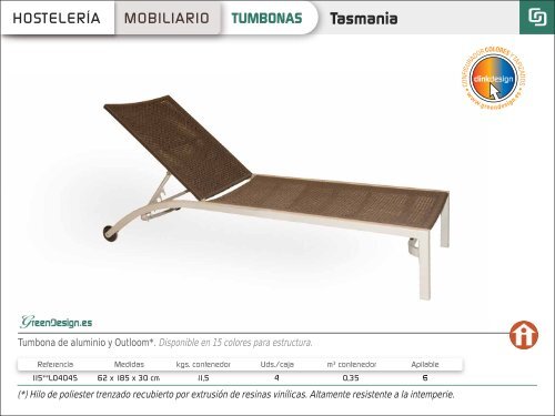 Catálogo mobiliario contract - Greendesign