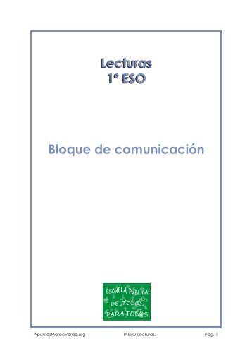 Lecturas correspondientes a todas las unidades - Apuntes Marea ...