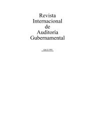 Revista Internacional de Auditoría Gubernamental - INTOSAI.org