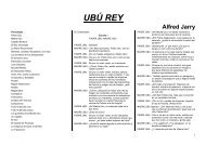 UBÚ REY - Mora