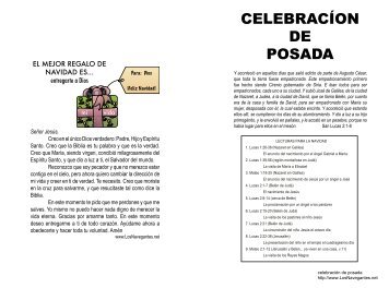 celebración de una posada - folleto (pdf) - LosNavegantes.net