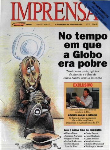 Ed.92, maio de 1995 Globo 30 anos - Portal IMPRENSA