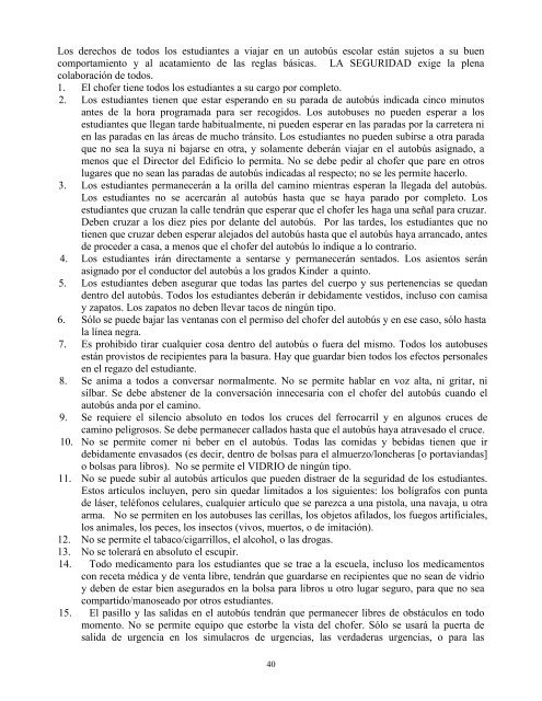 Manual para Padres y Estudiantes 2012-2013 Escuela Primaria de ...