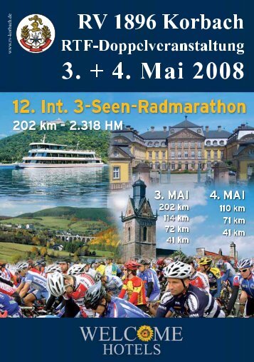 12. Int. 3-Seen-Radmarathon - RV 1896 Korbach e.V.