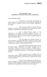Decreto Supremo No. 28631 - Ministerio de Salud y Deportes de ...