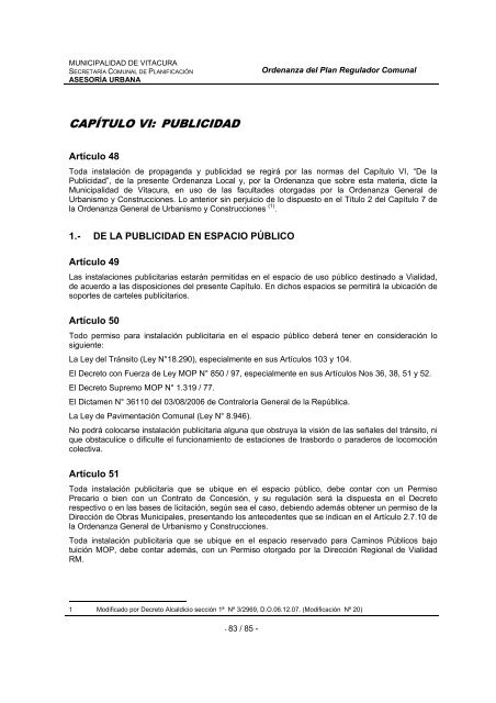 documento - Municipalidad de Vitacura