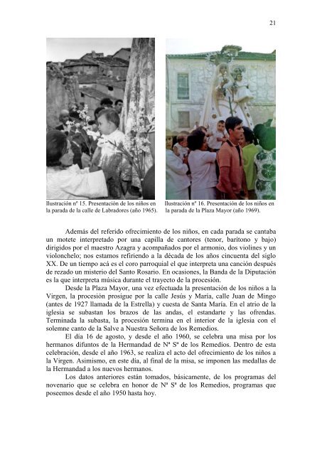 Iconografía de la Cofradía de Nª Sª de los Remedios - Juan Luis ...