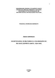 índios imperiais os botocudos, os militares ea colonização ... - História