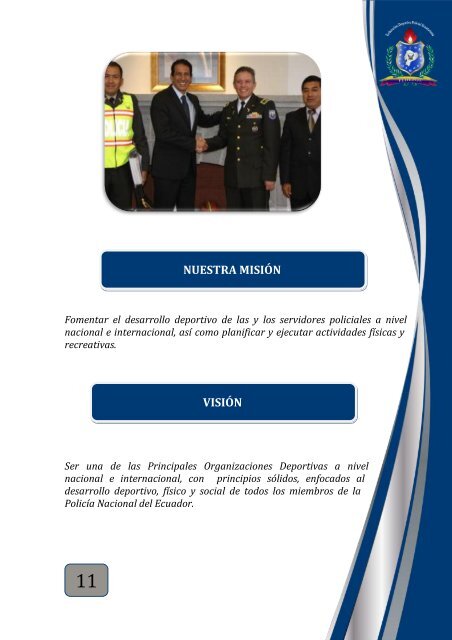 la federación deportiva policial ecuatoriana - Fedepoe