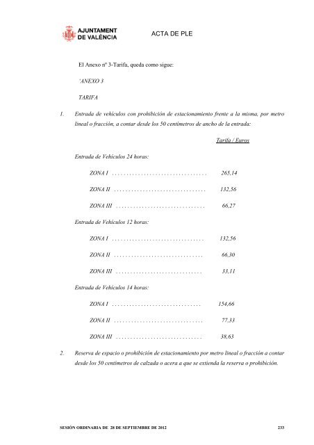 acta en formato pdf - Ajuntament de València