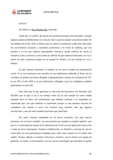 acta en formato pdf - Ajuntament de València