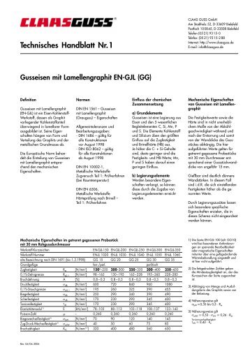 Techn. Handblatt (PDF) - CLAAS GUSS GmbH
