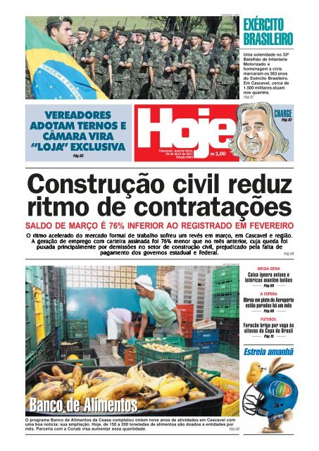 Uma solenidade no 33º Batalhão de Infantaria ... - Jornal Hoje