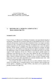 1.- HISTORIA DE LA MEDICINA AERONAUTICA (hasta ... - SEMA