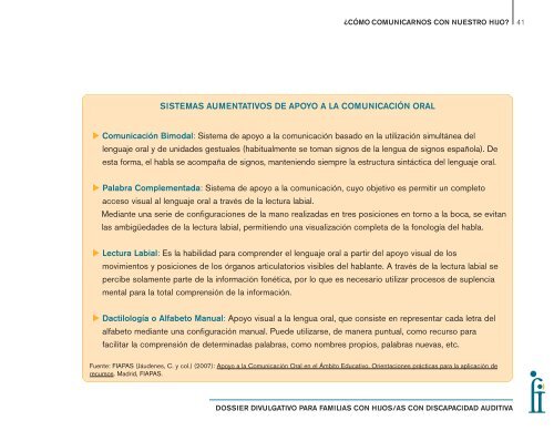 DOSSIER DIVULGATIVO PARA FAMILIAS CON HIJOS/AS ... - Fiapas