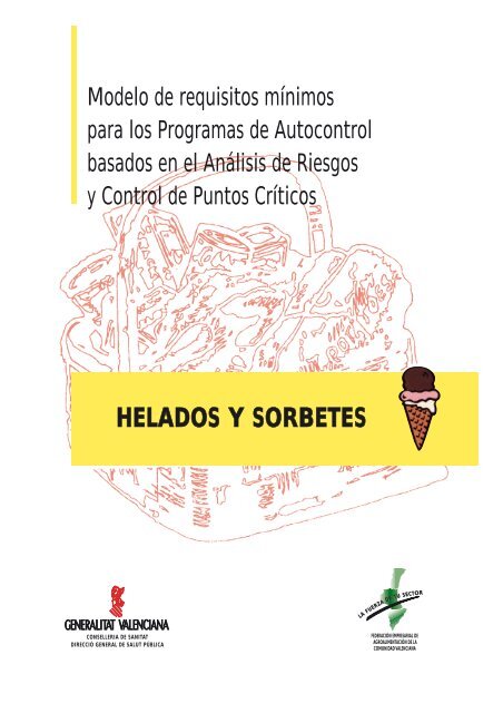 helados y sorbetes - Conselleria de Sanitat - Generalitat Valenciana