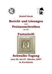 Preisbericht - Schachclub Forchheim