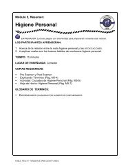 Módulo 5: Higiene Personal - Public Health - Madison & Dane County
