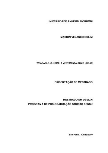 Arquivo PDF - Universidade Anhembi Morumbi