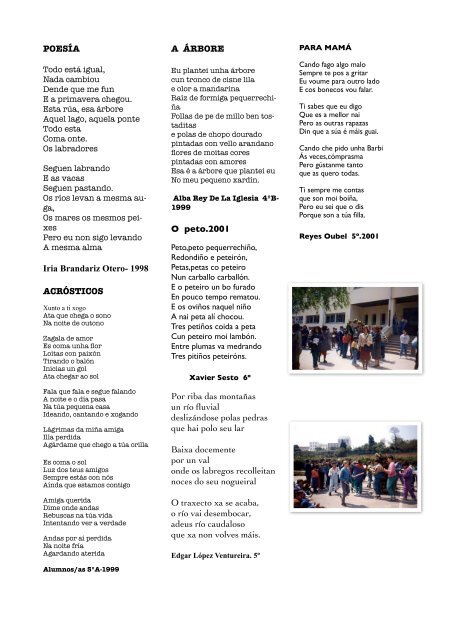 Revista XXV Aniversario CEIP Sofía Casanova