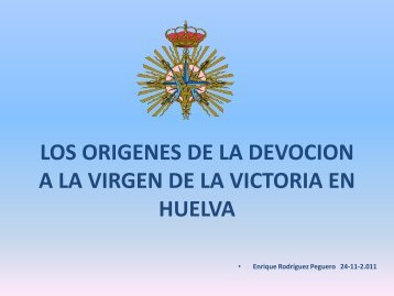 Los Orígenes de la devoción a la Victoria en Huelva