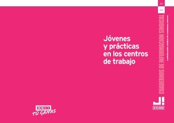 Jóvenes y prácticas en los centros de trabajo - Jóvenes CCOO