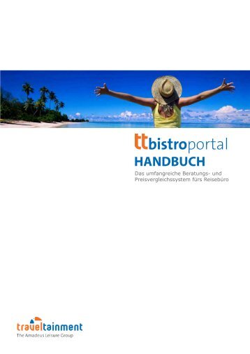 bistro portal HANDBUCH - Amadeus