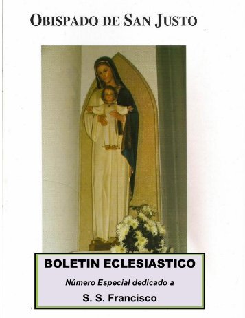 BOLETIN ECLESIASTICO - Diócesis de San Justo