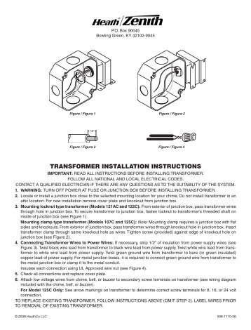 TRANSFORMER INSTALLATION INSTRUCTIONS - Heath Zenith