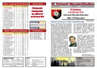 15.Spieltag Landesliga Süd - SC Eintracht Miersdorf Zeuthen 1912 eV