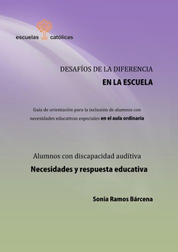 Alumnos con discapacidad auditiva