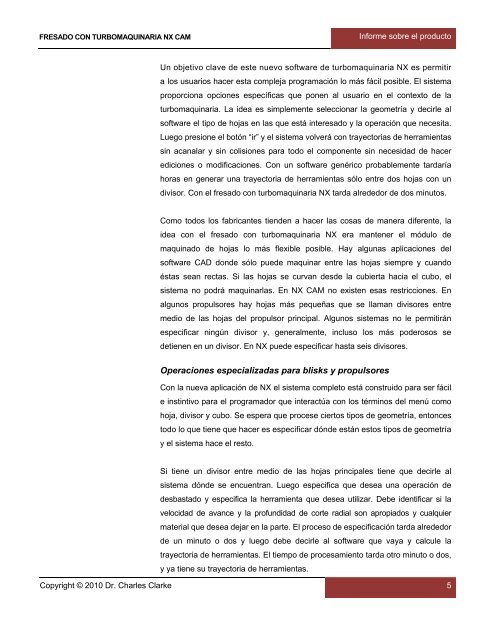 Informe sobre el producto - Siemens PLM Software