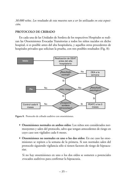 Detección, diagnóstico y tratamiento precoz de la sordera en la ...