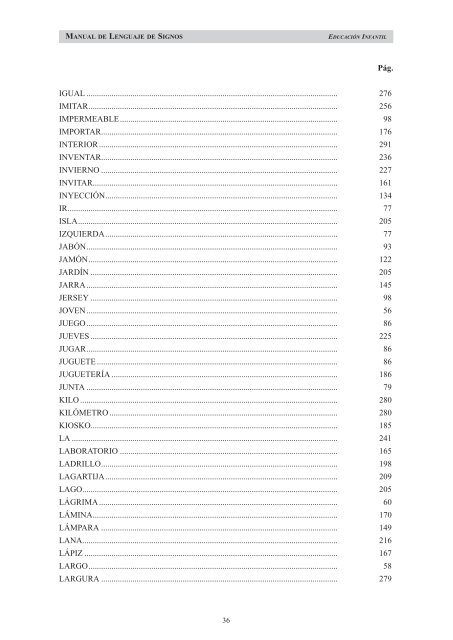 MANUAL DE LENGUAJE DE SIGNOS - Educación de sordos