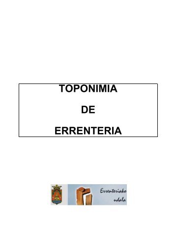 Formas Propuestas y referencias documentales - Ondarea ...