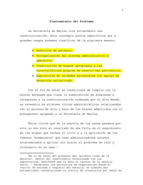 Aplicación de Reingeniería en el alta de los bienes en ... - orion2020