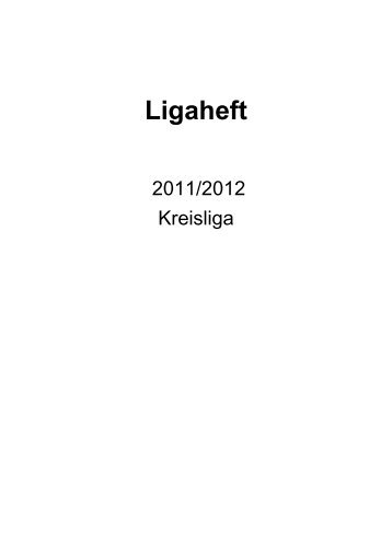 Ligaheft - Schachclub Heilsbronn