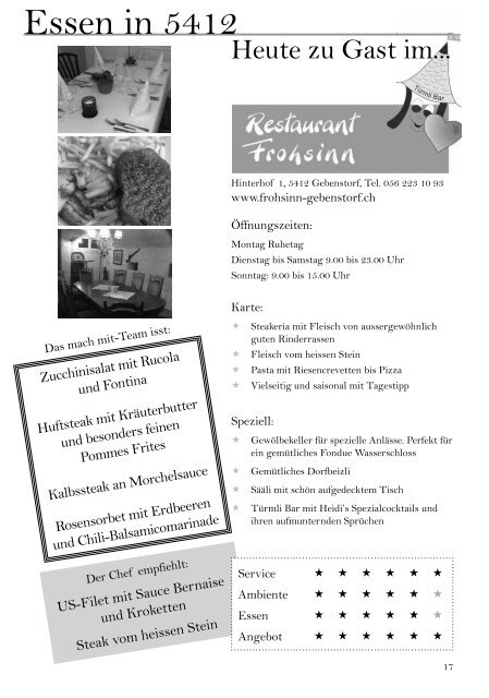 Mach Mit 1/2013 - Gemeinde Gebenstorf