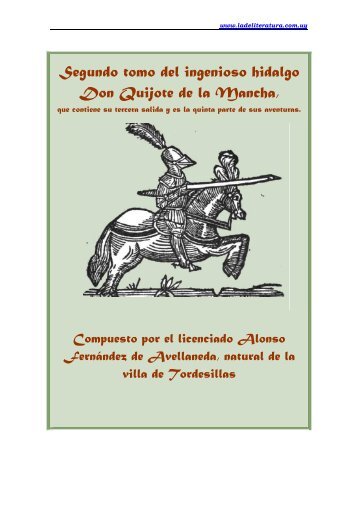 Quijote - Ladeliteratura.com.uy