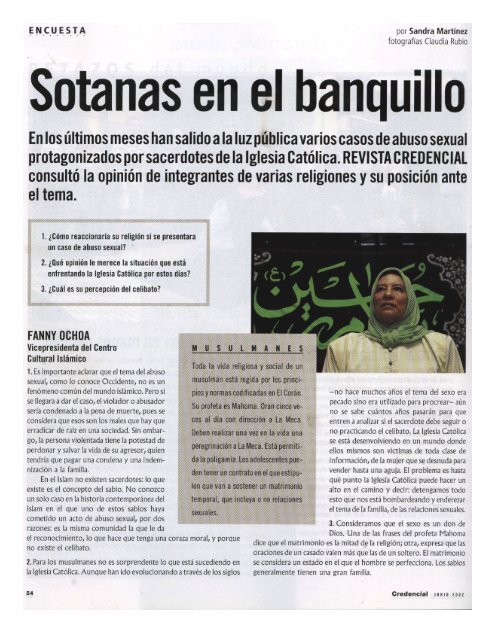 Sotanas en el banquillo - Iglesia Episcopal en Colombia