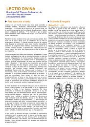 LECTIO DIVINA - Salesianos