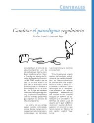 Cambiar el paradigma regulatorio Paulina Lomelí / Armando Reyes