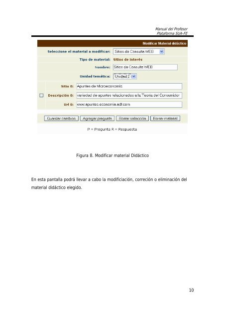 Manual de Usuario Plataforma SUAFE - Facultad de Economía