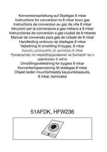 51AFDK, HFW236 - Electrolux-ui.com