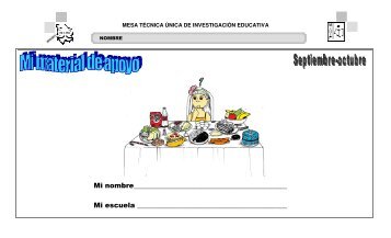 Material de Apoyo - Dirección de Educación Primaria