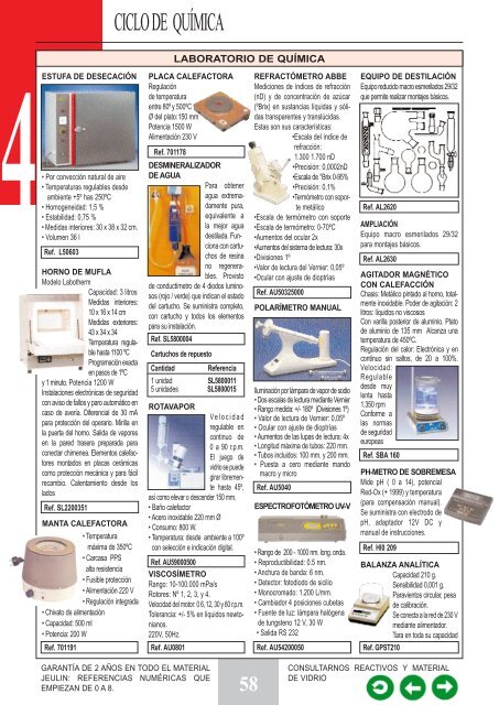 todas las soluciones en material didáctico de prácticas - Eurociencia