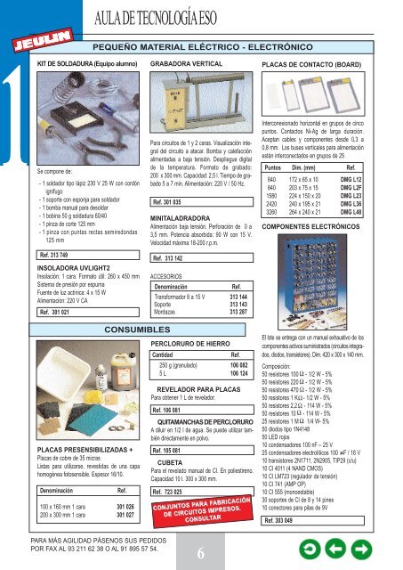 todas las soluciones en material didáctico de prácticas - Eurociencia